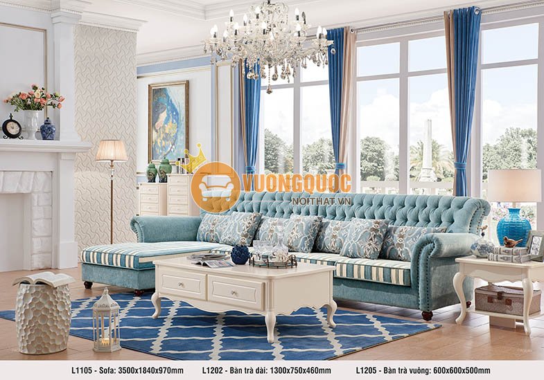 Bộ sofa cao cấp Hàn Quốc nhập khẩu JHQ L1105 